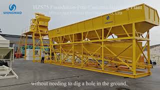 بيع وحدة ثابتة لتجهيز الخرسانة HZS50 Concrete Batching Plant 50m³/h Skip Hoist JS1000 100T silo - صورة 6 | Machineryline TN جديد وحدة ثابتة لتجهيز الخرسانة HZS50 Concrete Batching Plant 50m³/h Skip Hoist JS1000 100T silo | صورة 6 - Machineryline