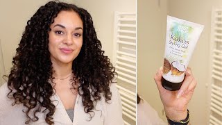 Swiss o Par Kokos Styling Gel im Test an 3a/3b Locken | IamAniva