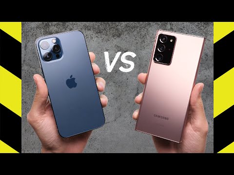 iPhone 12 Pro Max vs. Note 20 Ultra Drop Test