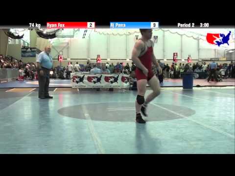 Ryan Fox vs. Rj Pena at 2013 ASICS University Nationals - FS