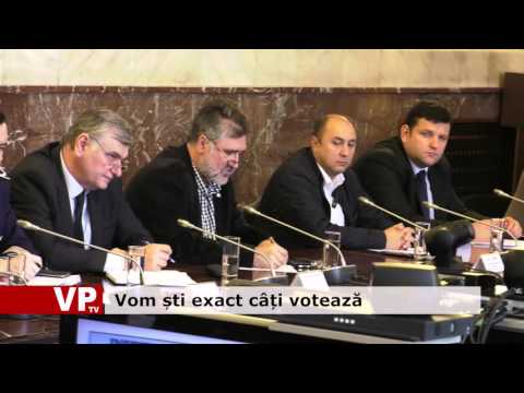 Vom ști exact câți votează