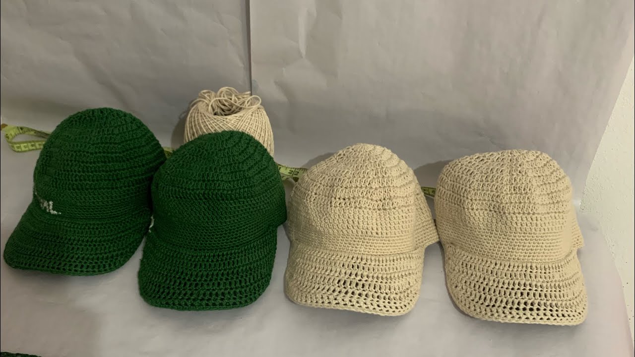 BONÉ DE 𝕮𝖗𝖔𝖈𝖍Ê (PONTO ALTO) passo a passo, não tem como não aprender.