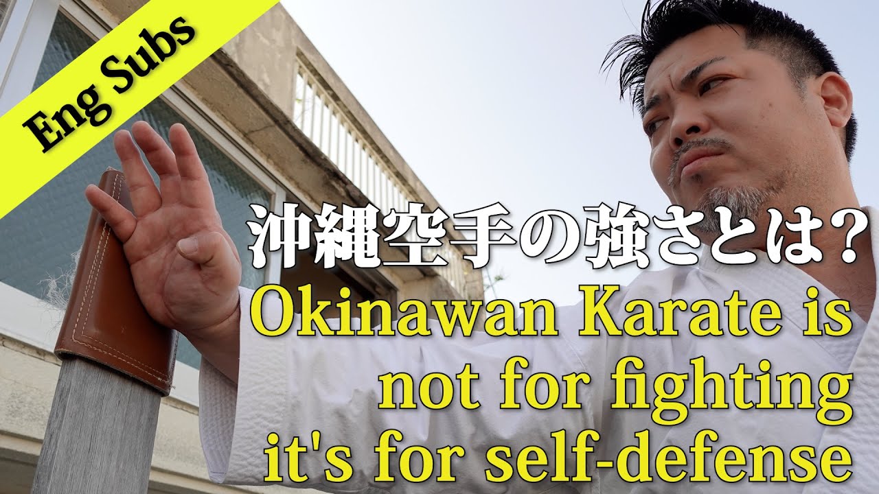 Okinawan Karate is not for fighting it's for self-defense.｜沖縄空手の強さとは？｜八木一平　Ippei Yagi｜剛柔流 Gojyu-ryu｜