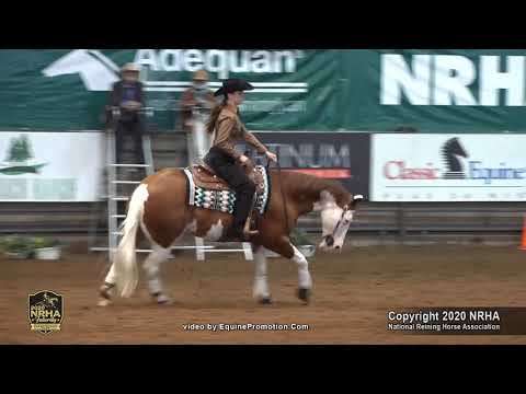 2020 NRHA Futurity 14-18 Youth- Kennedy Buchanan & Colonels Splashy Gun