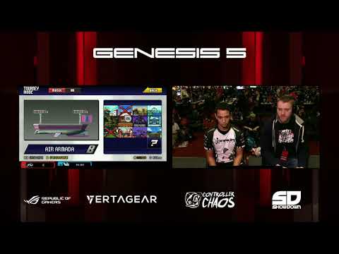 GENESIS 5 RoA Singles - Top 32 WQ: Kaos (Maypul) vs PG|FullStream (Ori)