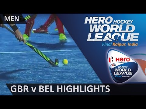 Great Britain v Belgium Match Highlights   #HWL2015 #Raipur