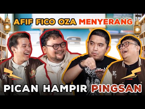 SI PICAN HAMPIR PINGSAN!!! AFIF FICO OZA KETAR-KETIR!! - UTS Eps 3 #KampusSUCI