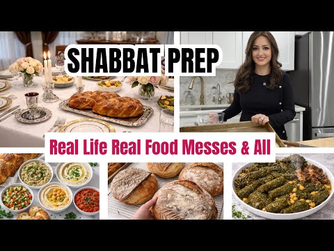 How I Prepare for Shabbat as an Orthodox Jewish Mom (Real Life, Real Food)