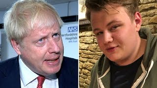 video: Harry Dunn death: Boris Johnson will ask Trump to intervene over US diplomat's wife's fatal crash in UK