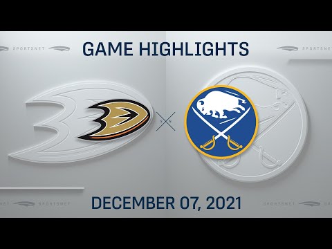 NHL Highlights | Ducks vs. Sabres - Dec. 7, 2021