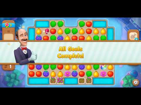 Gardenscapes the golden cup level 11