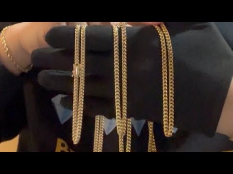 GOLD PLATED vs VERMEIL vs SOLID GOLD (chain comparison from Harlem Bling)