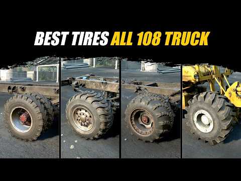 Snowrunner What is the Best Tire for each truck | All 108 Trucks in game