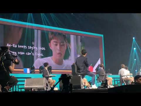 170922 WANNA ONE 워너원 1ST FAN MEETING IN SINGAPORE: WANNA BE LOVED - Wanna One School Segment