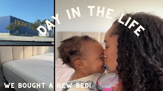 DAY IN THE LIFE OF A STAY AT HOME MOM IN FLORIDA | GOING TO IKEA, GETTING A NEW BED & TACOS