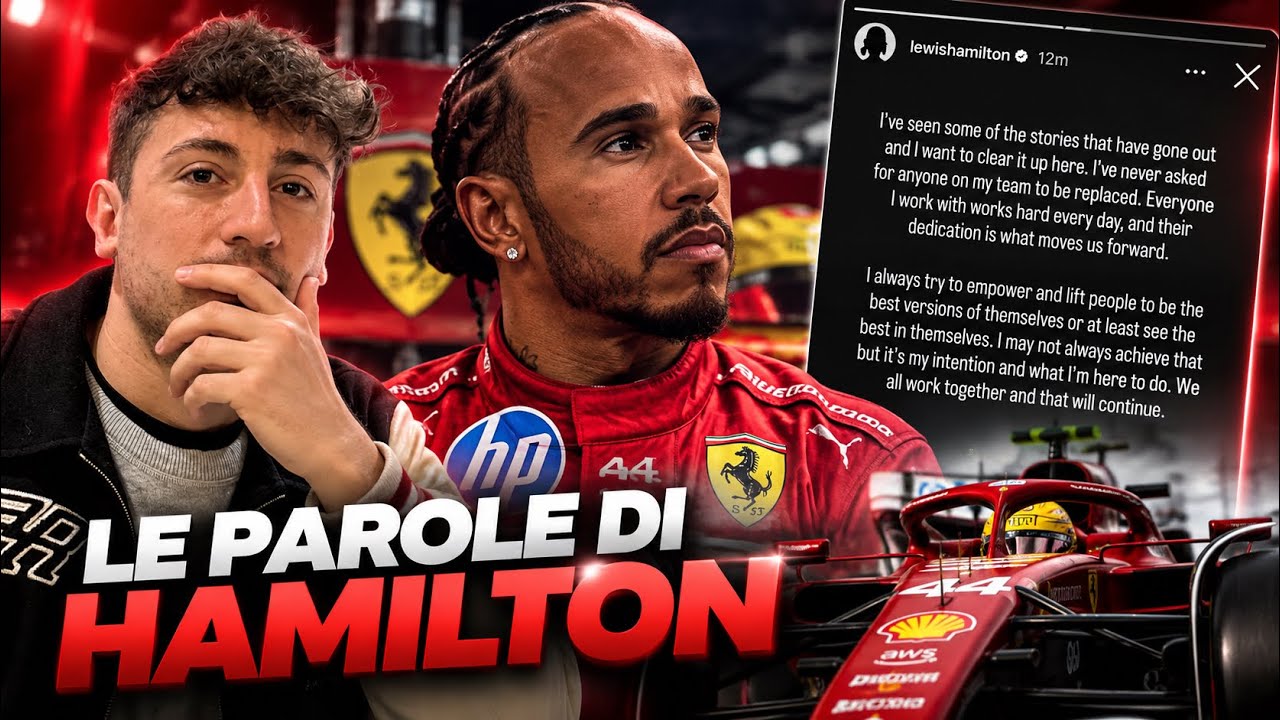 Hamilton ha detto una cosa MOLTO importante