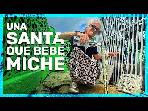 EN TOVAR CREEN EN UNA SANTA QUE BEBE MICHE 🥃😳 Valen de Viaje