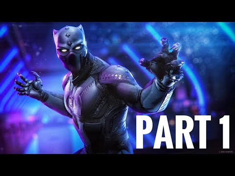 Black Panther War for Wakanda PART #1 - Marvel’s Avengers Walkthrough (4K ULTRA HD)