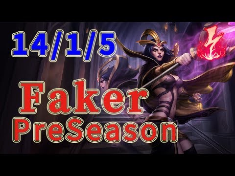 SKT T1 Faker LeBlanc MID vs Irelia Patch 8.24