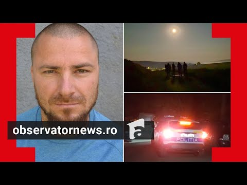 "Era murdar şi flămând". Criminalul din Mureș, căutat de poliție, ar fi vorbit cu mai mulți pescari
