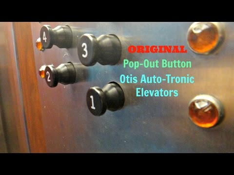 Amazing Otis Elevators - Investment Building - Downtown Pittsburgh with Pop-Out Buttons