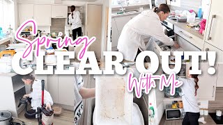 2023 SPRING CLEAR OUT! DEEP CLEAN & DECLUTTER WITH ME | EXTREME SPEED CLEANING MOTIVATION (Part 1)