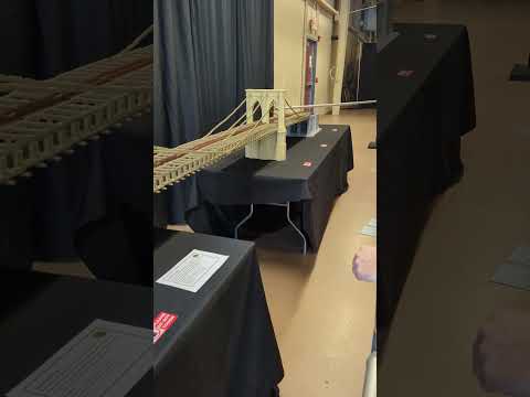 Lego Brooklyn Bridge at BrickUniverse! #lego #brooklyn #bridge