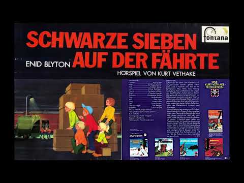 SCHWARZE SIEBEN AUF DER FÄHRTE (FONTANA 1977)