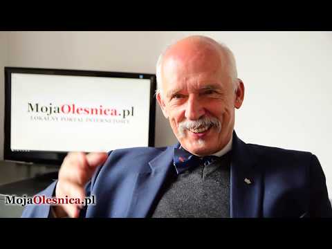 Oleśnica - wywiad z Januszem Korwin-Mikke