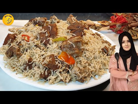 Beef yakhni pulao | بیف یخنی پلاؤ ریسیپی | Beef yakhni pulao recipe by (ICE AND SPICE RECIPES)