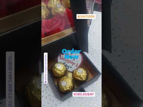 Unbox Love: Heart-Shaped Acrylic Box with Ferrero Rocher | Chapter 2 Exclusive