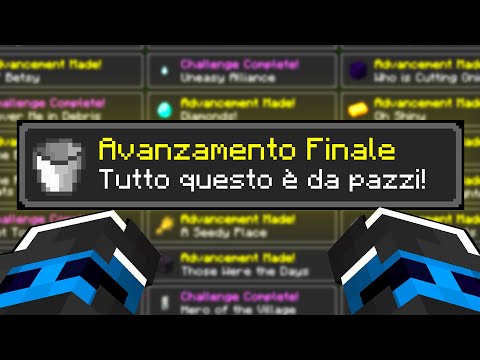 HO COMPLETATO L'ULTIMO AVANZAMENTO SEGRETO DI MINECRAFT - ITA