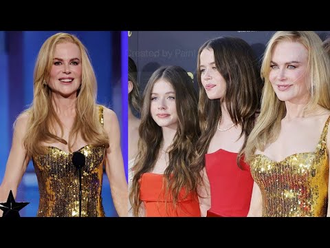 Nicole Kidman's Daughters Make Public Debut At AFI Award Ceremony