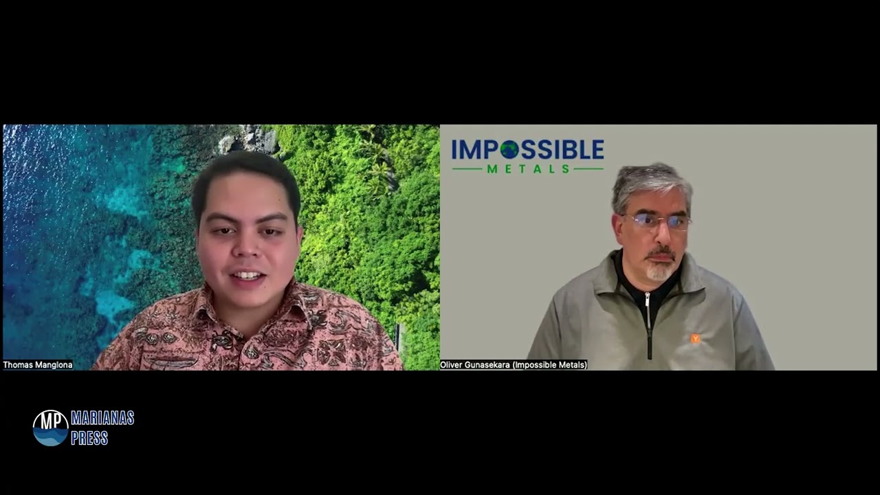 Impossible Metals CEO talks deep sea mining, plans for the Marianas