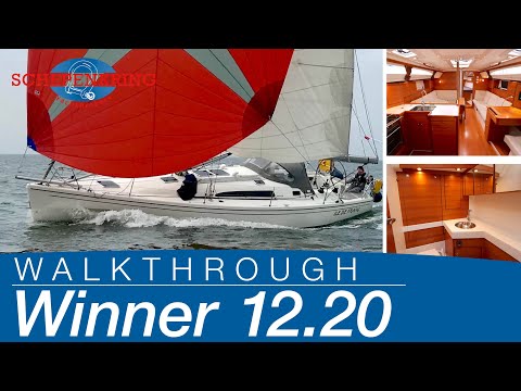 Gewinner 12,20 zu verkaufen | Yacht-Komplettlösung | @ Schepenkring Lelystad | 4K