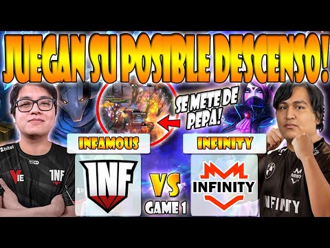 INFINITY VS INFAMOUS BO3[GAME 1] ADRIAN, LEOSTYLE VS MNZ - DPC SA 2023 TOUR 1: DIVISION 1 - DOTA 2