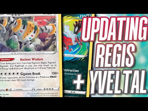 UPDATING ⛰️ Regigigas ⛰️ deck with Lost Origin: 👦 Thorton + 🎁 Gift Energy + 🐧 Yveltal!