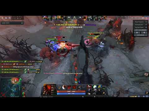 BloodSeeker`s BloodRage VS WindRanger`s WinRun!!! #Dota2