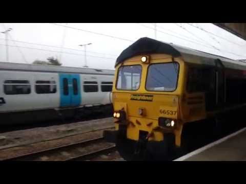 FL Class 66 speeds through Cambridge P1