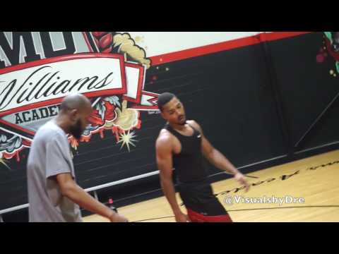 NBA Hooper Phil Presley training with Luckylegend