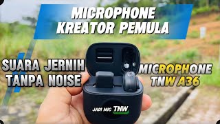 TNW A36 Review: Super Clear Wireless Microphone & Noise Cancelling