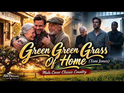 GREEN GREEN GRASS OF HOME (Tom Jones) Male Cover Classic Country | AWINmusic
