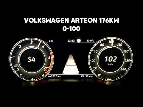 Volkswagen Arteon 2.0 TDI - Acceleration 0-100