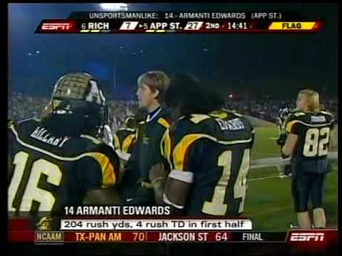 2007   Richmond Spiders  vs  Appalachian State Mountaineers   December 7