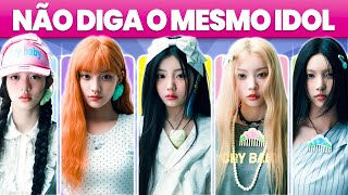 NÃO DIGA O MESMO IDOL QUE EU! 🩷 | KPOP QUIZ 2026