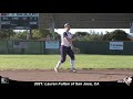 Lauren T. Fulton 2019 Softball Skills Video