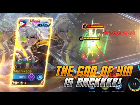 THE GOD OF YIN "Machikage" IS BACK! 🔥