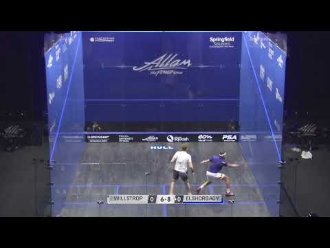 James Willstrop vs. Mohamed El Shorbagy: 2019 Allam British Open