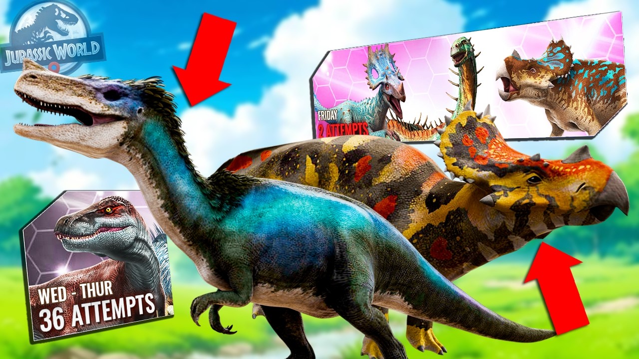 EXCLUSIVOS CONTINENTALES GRATIS PARA TODOS! MEGARAPTOR EVENTO Jurassic World Alive