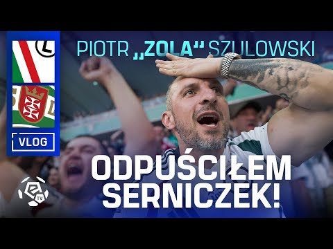 Piotr "Zola" Szulowski bez stand-up'u, ale z ekipą na meczu Legia - Lechia | Ekstraklasa 2024/25